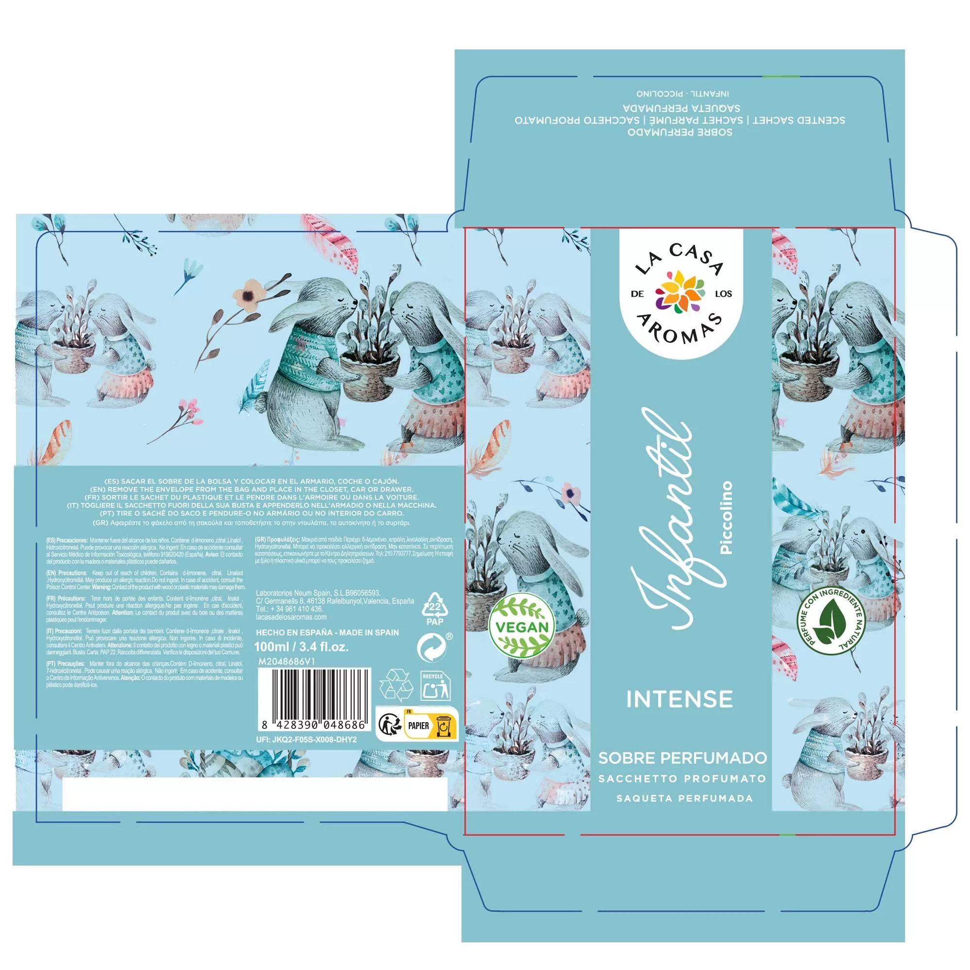 Sobre Perfumado Infantil - Imagen 2