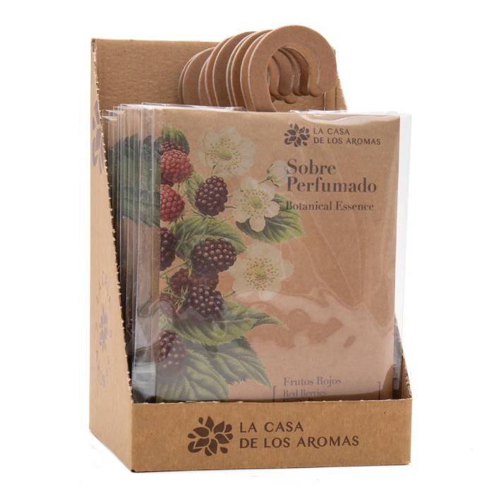 Sobres perfumados para armarios de la línea Botanical Essence