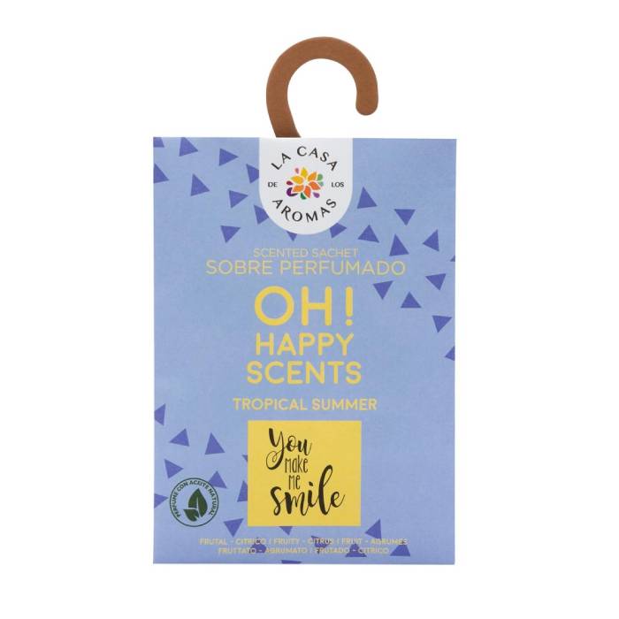 Sobre perfumado para armarios de la línea Oh Happy