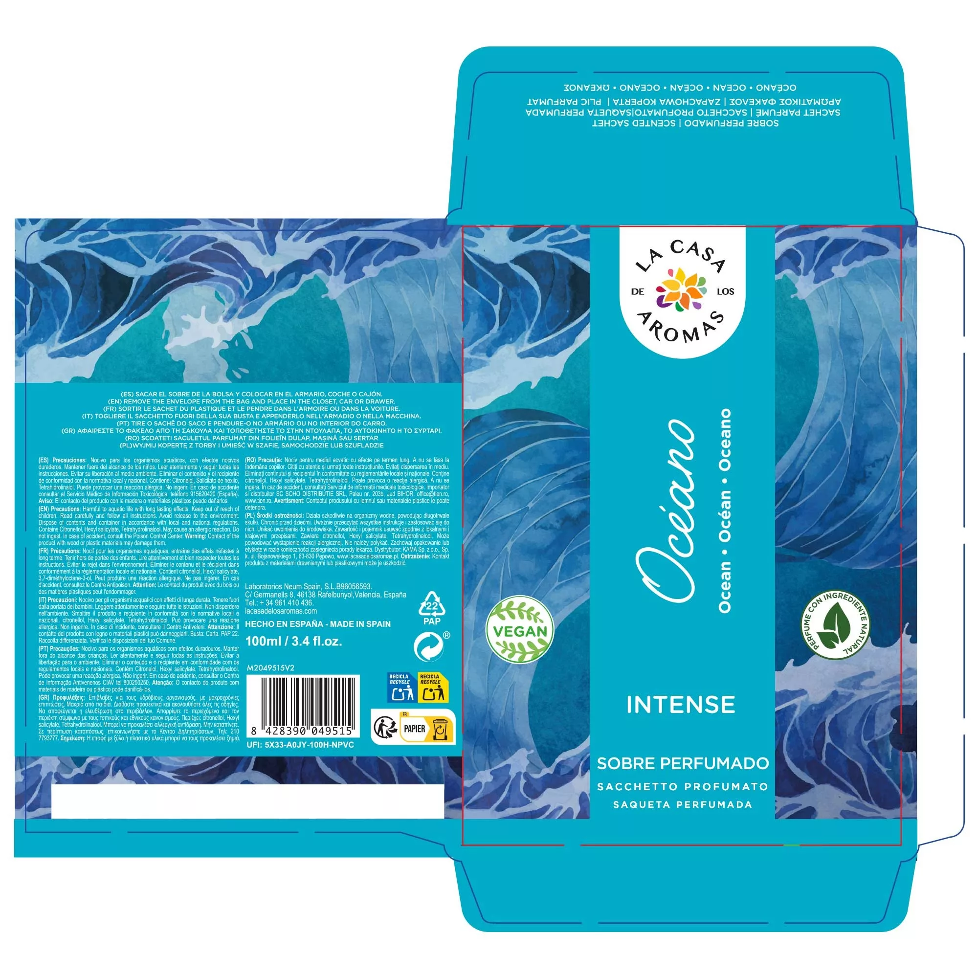 Sobre Perfumado Océano - Imagen 2