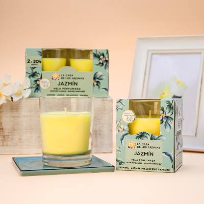Vela perfumada de jazmín