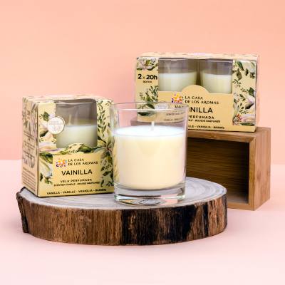 velas perfumadas de vainilla
