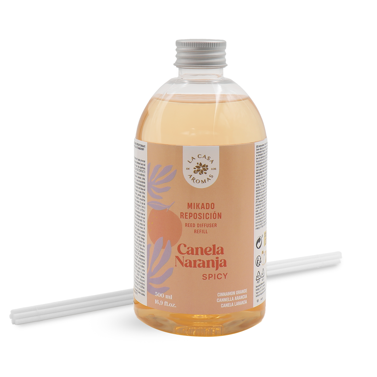 Ambientador Mikado Reposición Canela y Naranja - 500ml