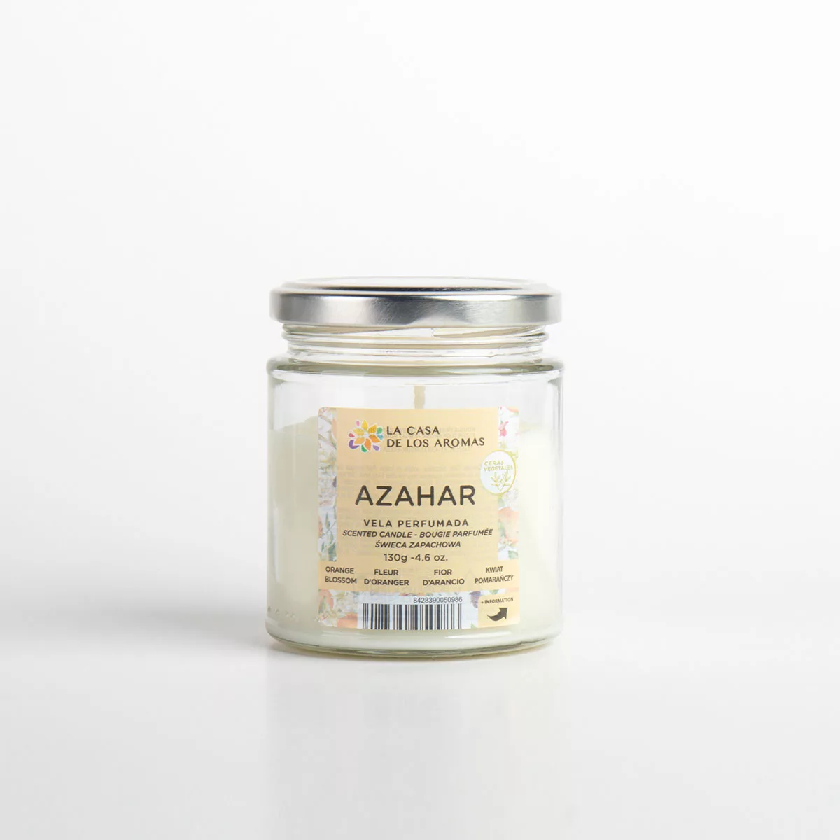 Vela aromática azahar