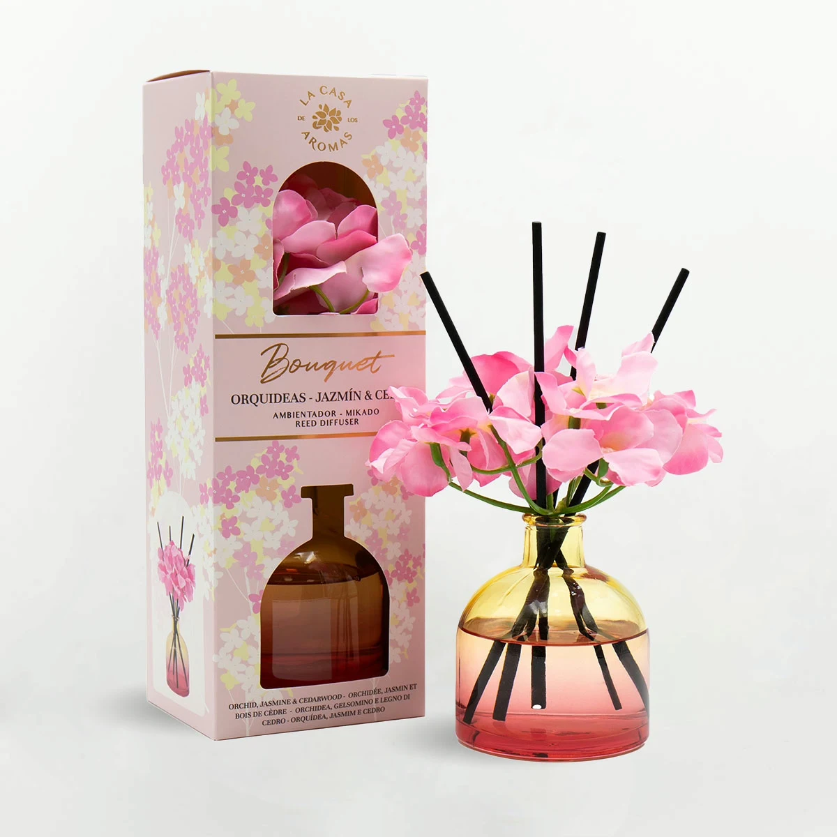 Ambientador Mikado Bouquet Jazmín & Cedro 170ml