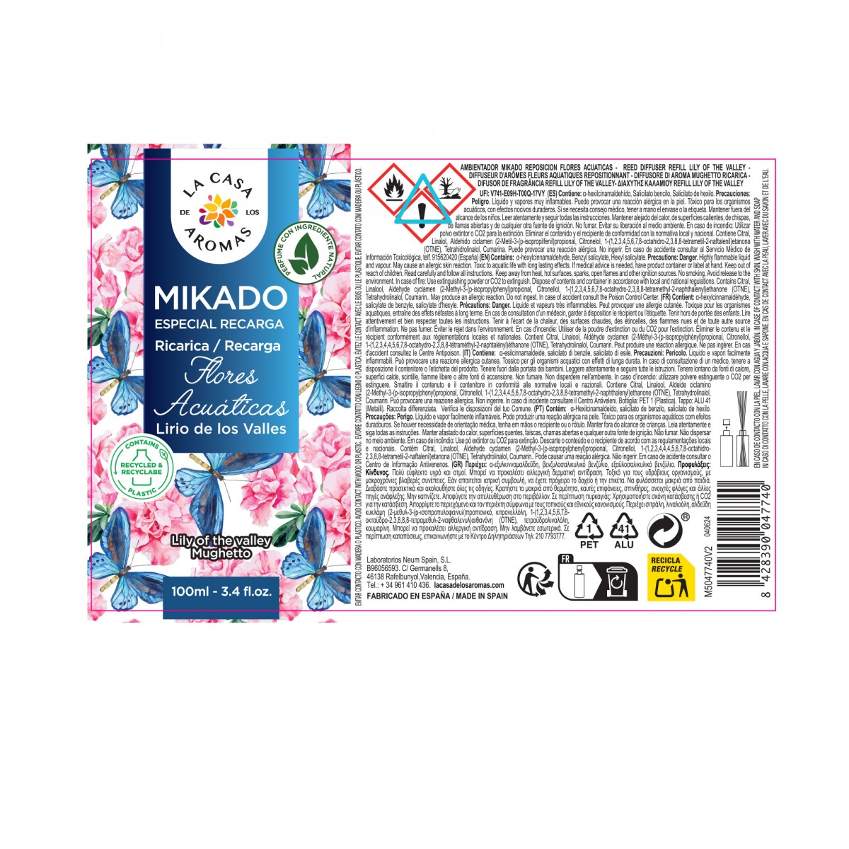 Ambientador Reposición Flores Acuáticas - Imagen 2