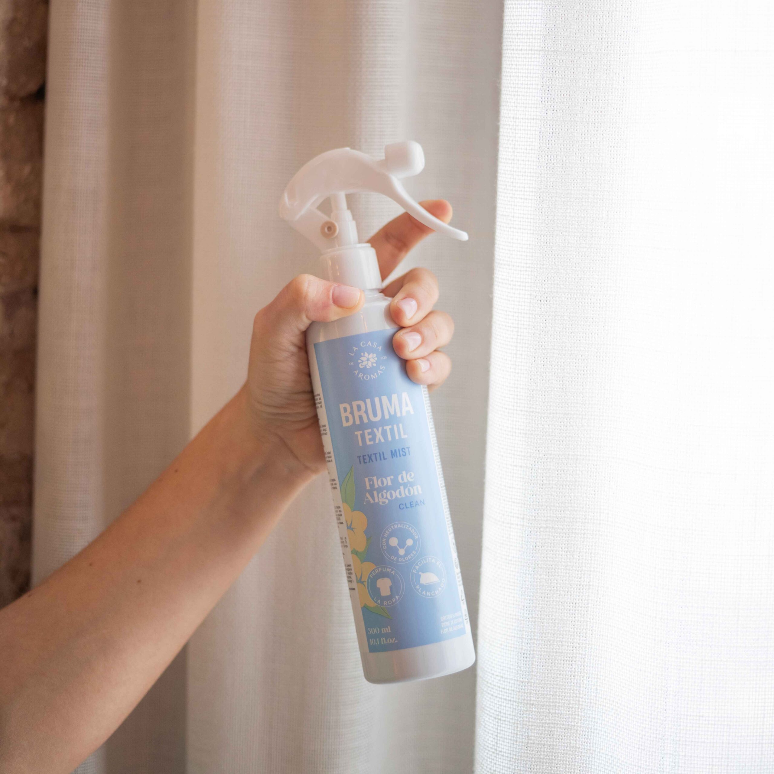 Bruma Textil Flor de Algodón 300ml - Imagen 4