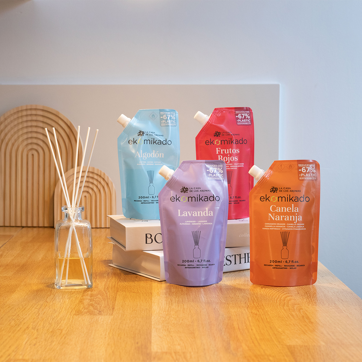 Recambio Ekomikado Algodón – Repuesto para Difusores de Varillas - Imagen 3