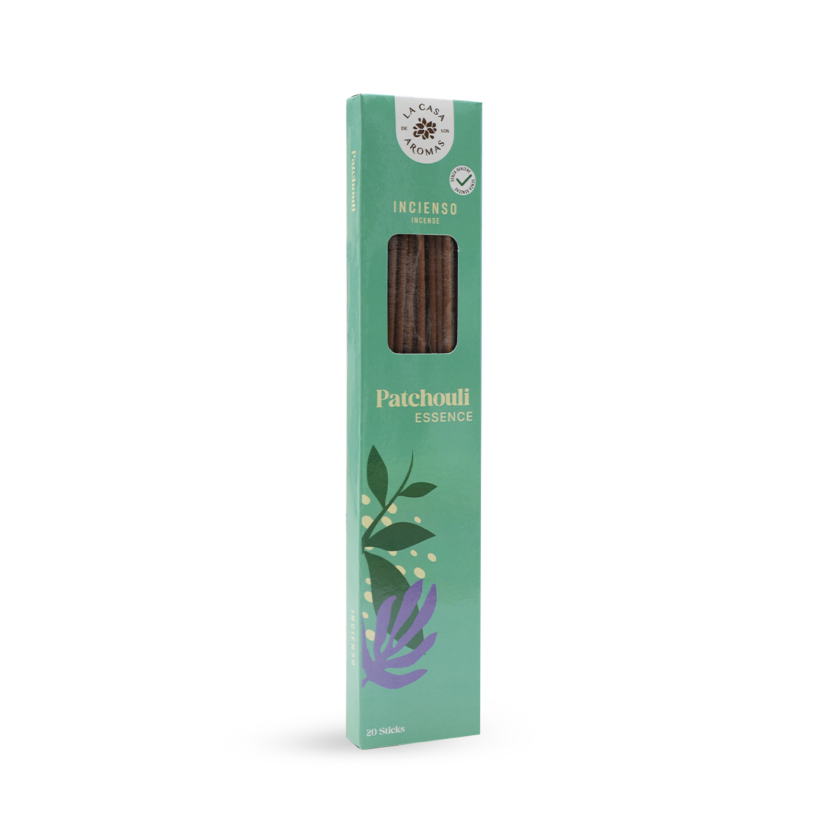 Pack 6 sets 20 sticks Incienso Patchouli