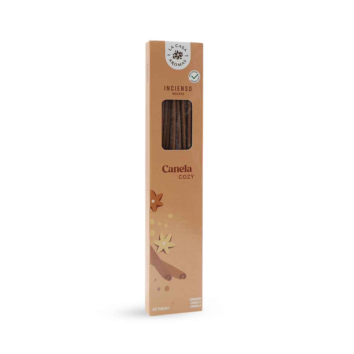 Pack 6 sets 20 sticks Incienso Canela