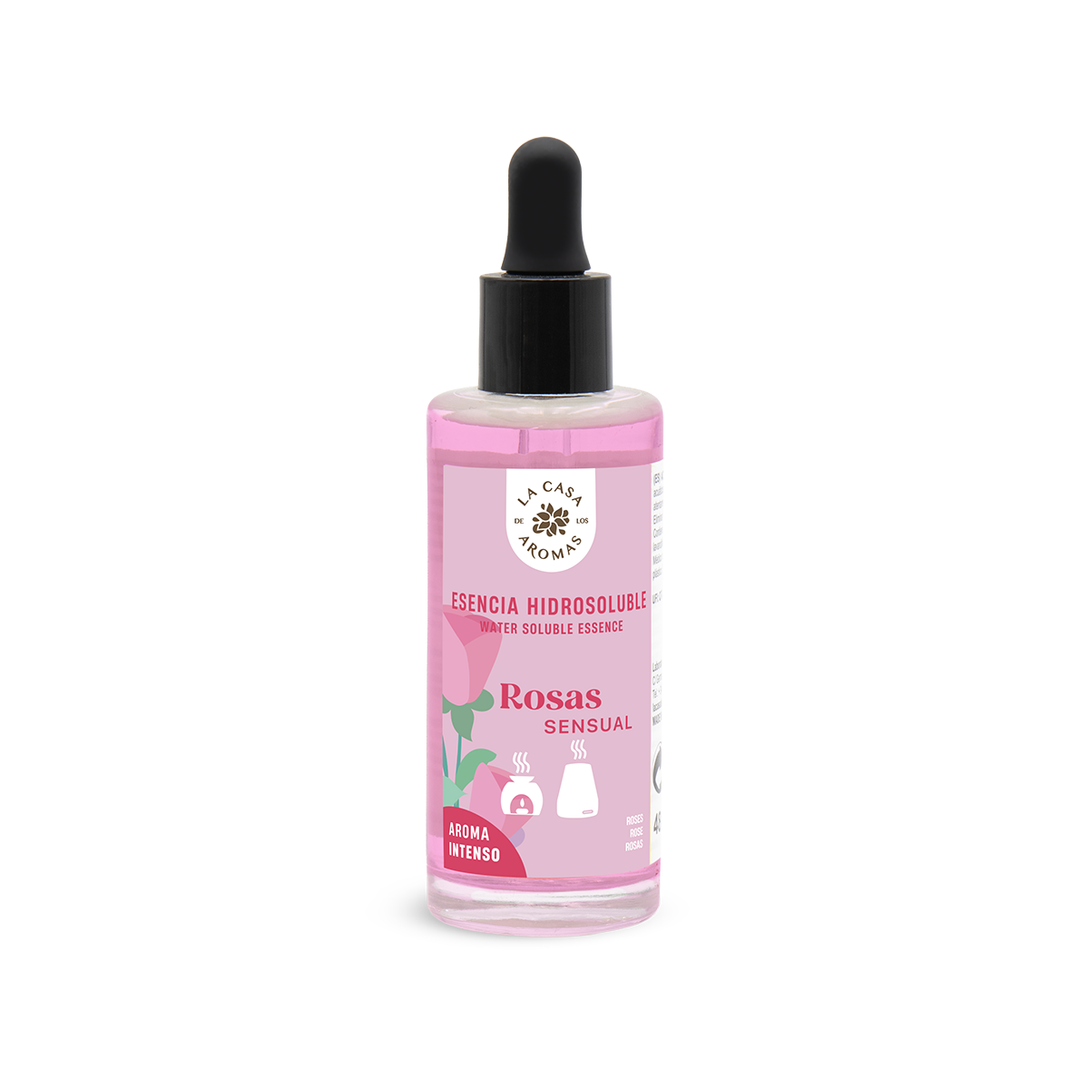 Aceite Esencial Rosas, Ambientador 48ml