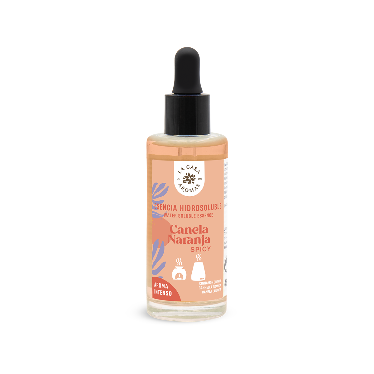 Aceite Esencial Canela Naranja, Ambientador 48ml