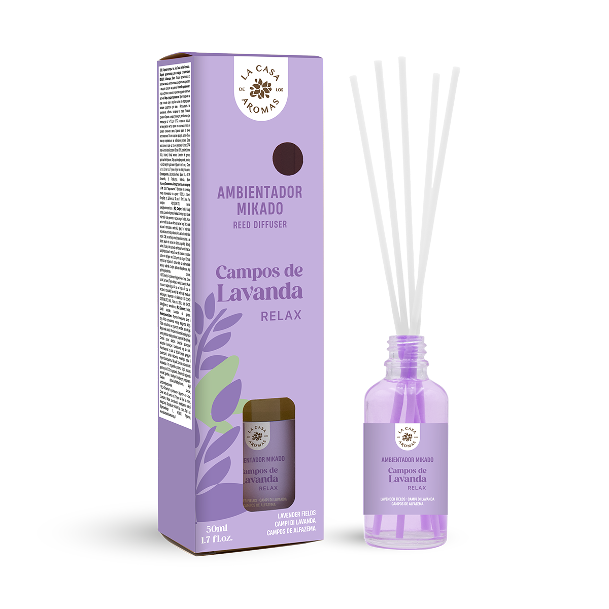 Ambientador Mikado Lavanda - 50ml. Dulces sueños