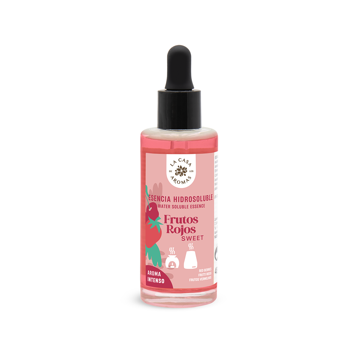 Aceite Esencial Frutos Rojos, Ambientador 48ml