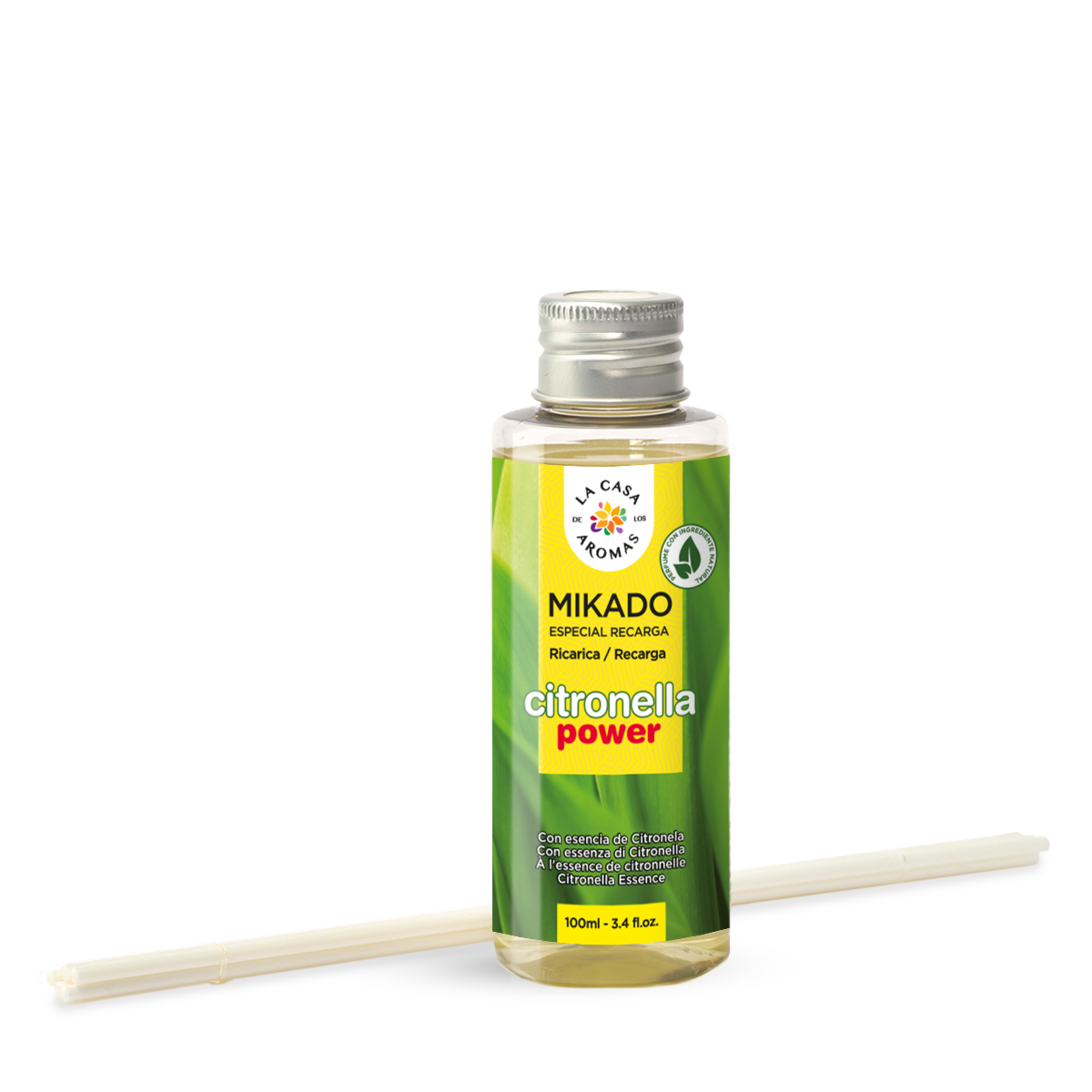 Ambientador Mikado Citronela Pack 6 - Reposición 100ml