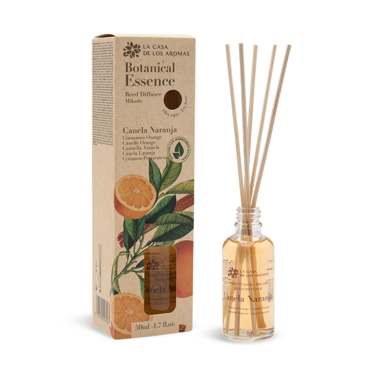 Ambientador Mikado Canela Naranja Botanical 50ml
