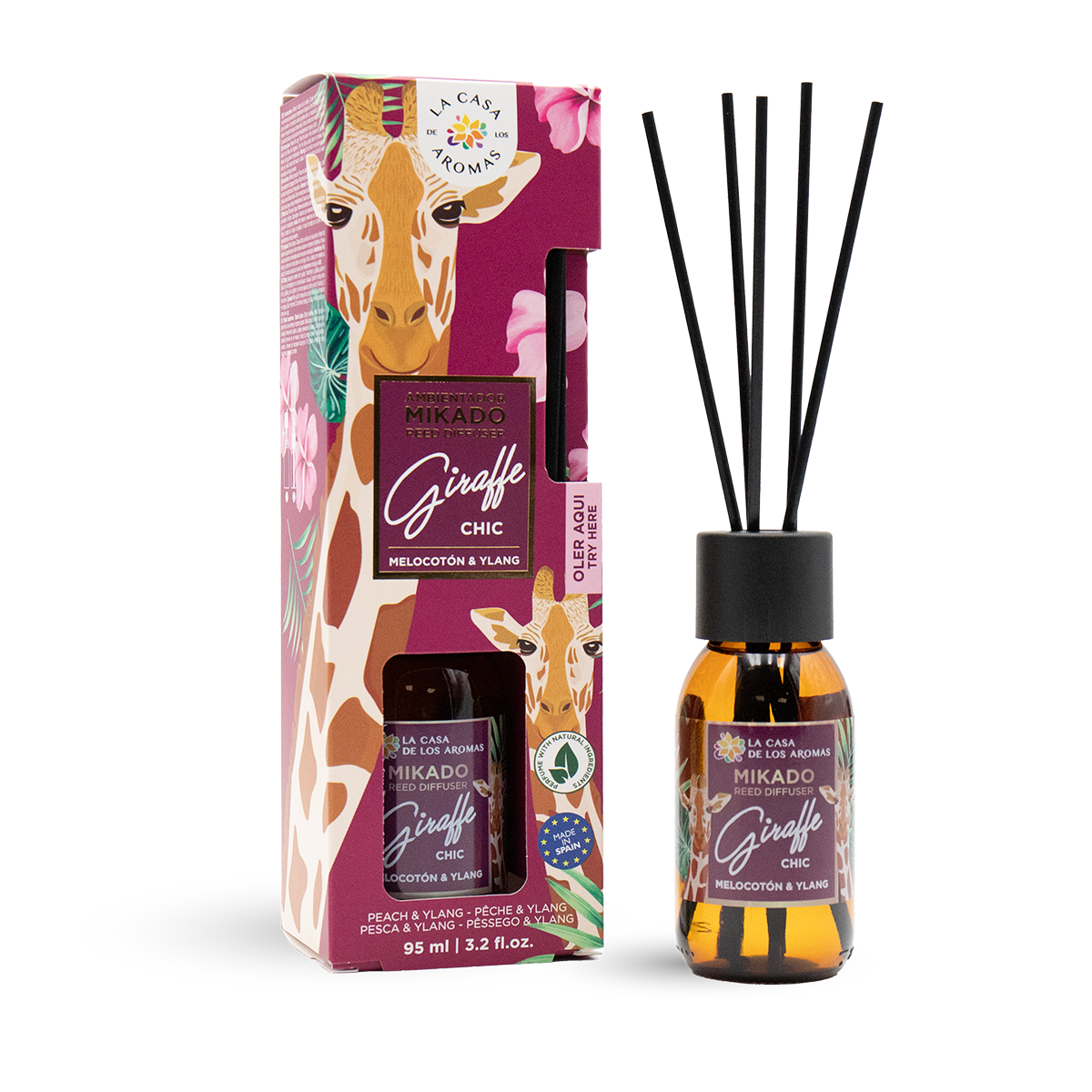 Mikado Ambientador Giraffe Chic, 95ml