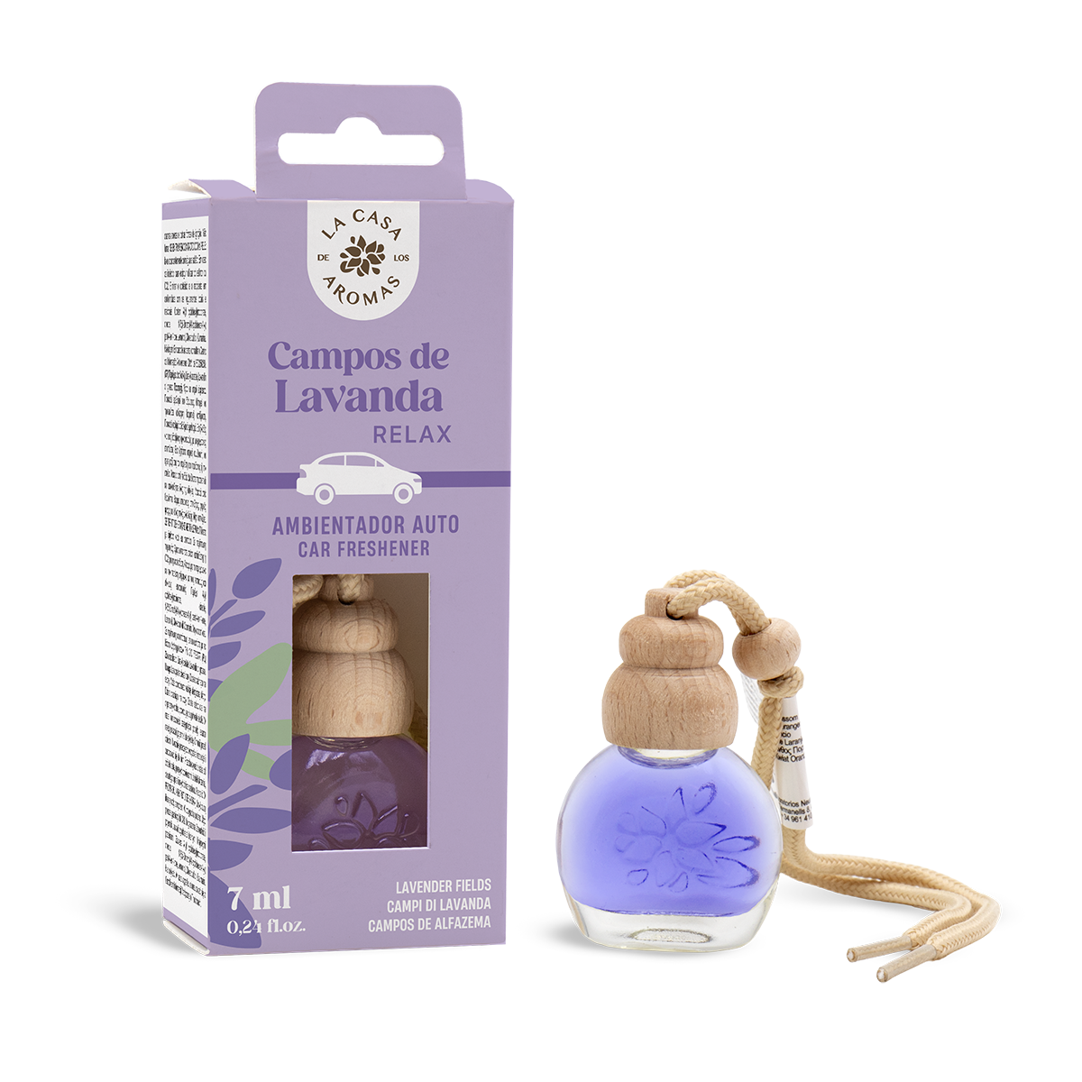 Ambientador Coche Lavanda Colgador