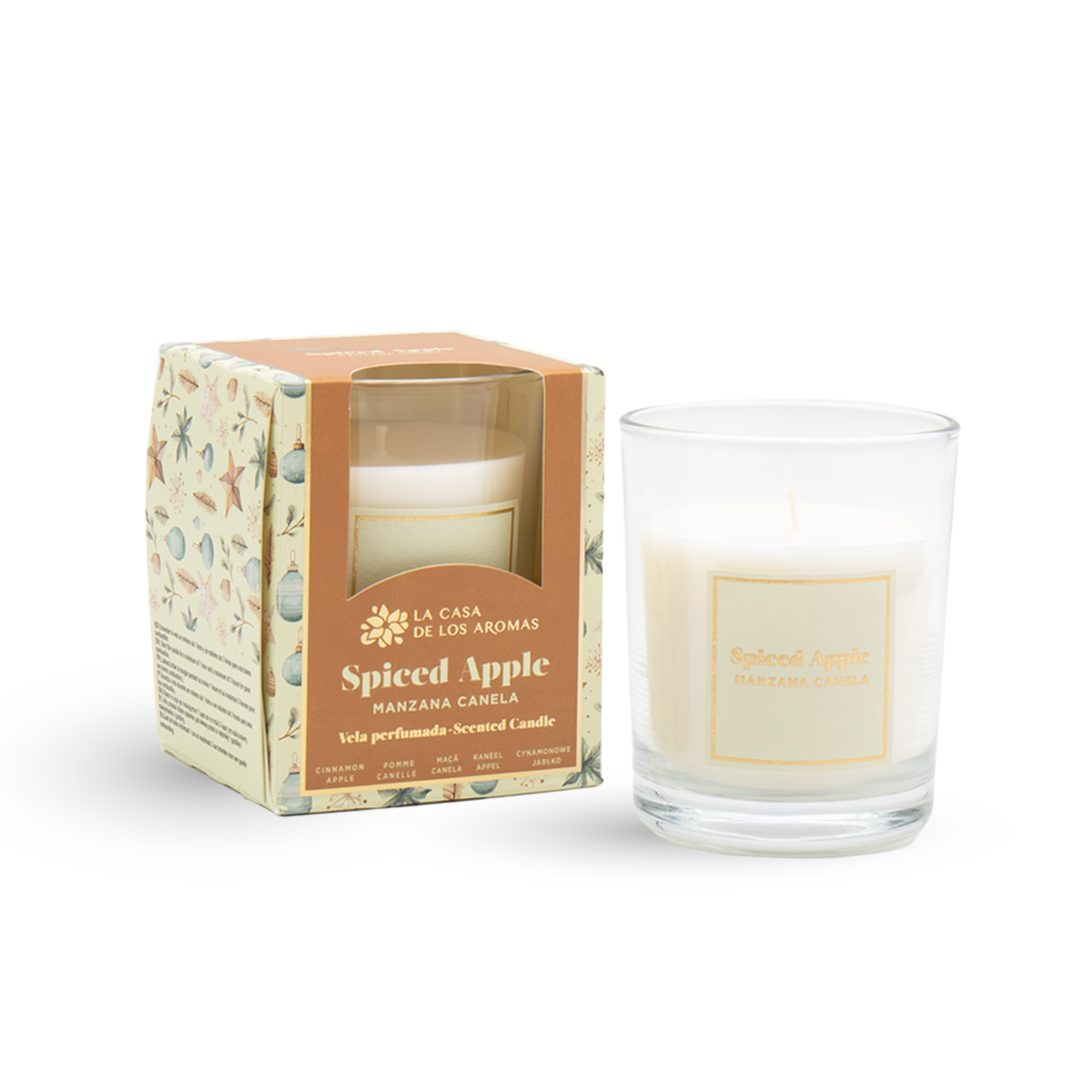 Vela Perfumada Navidad Spiced Apple, 120g