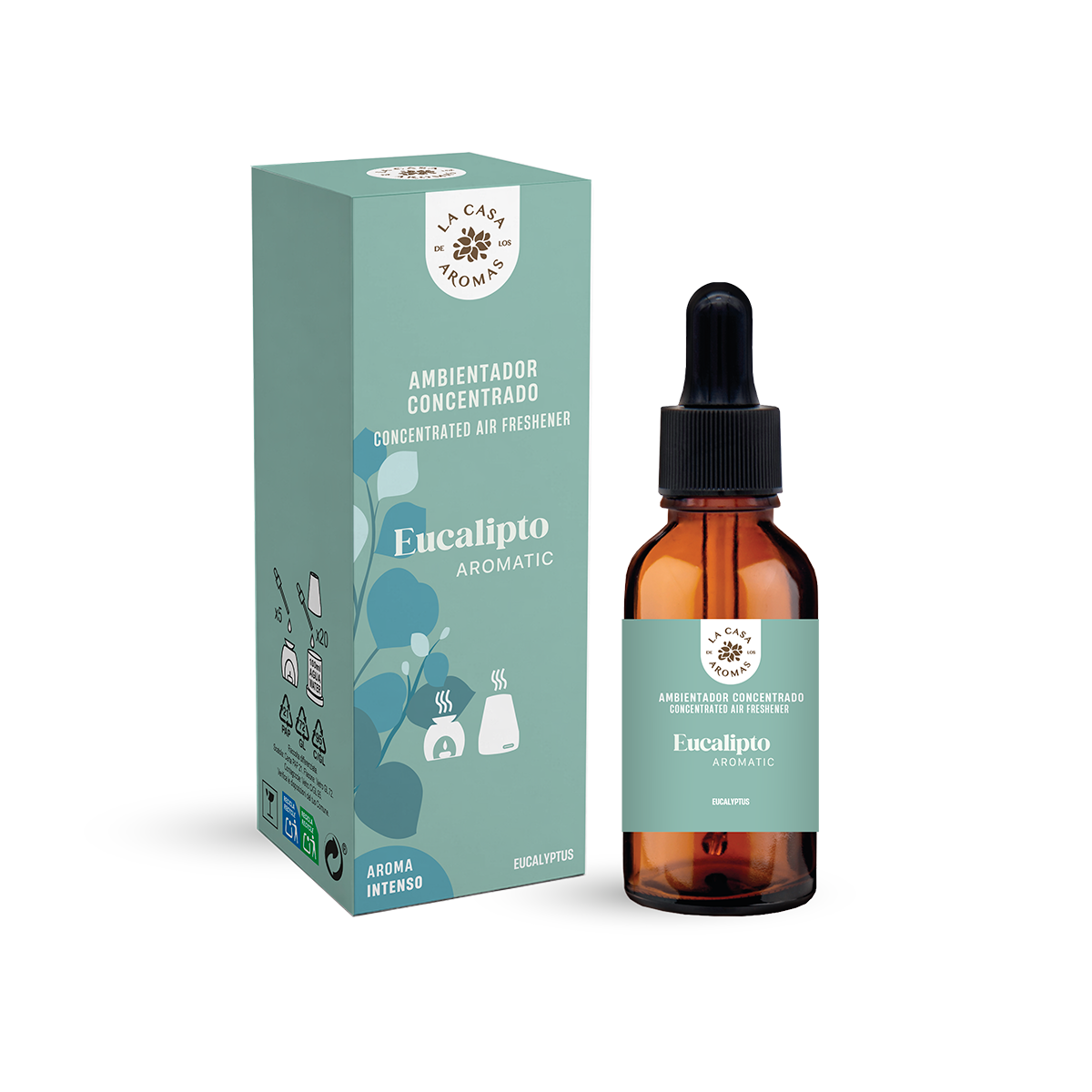 Aceite Aromático Concentrado Hidrosoluble Eucalipto 30ml