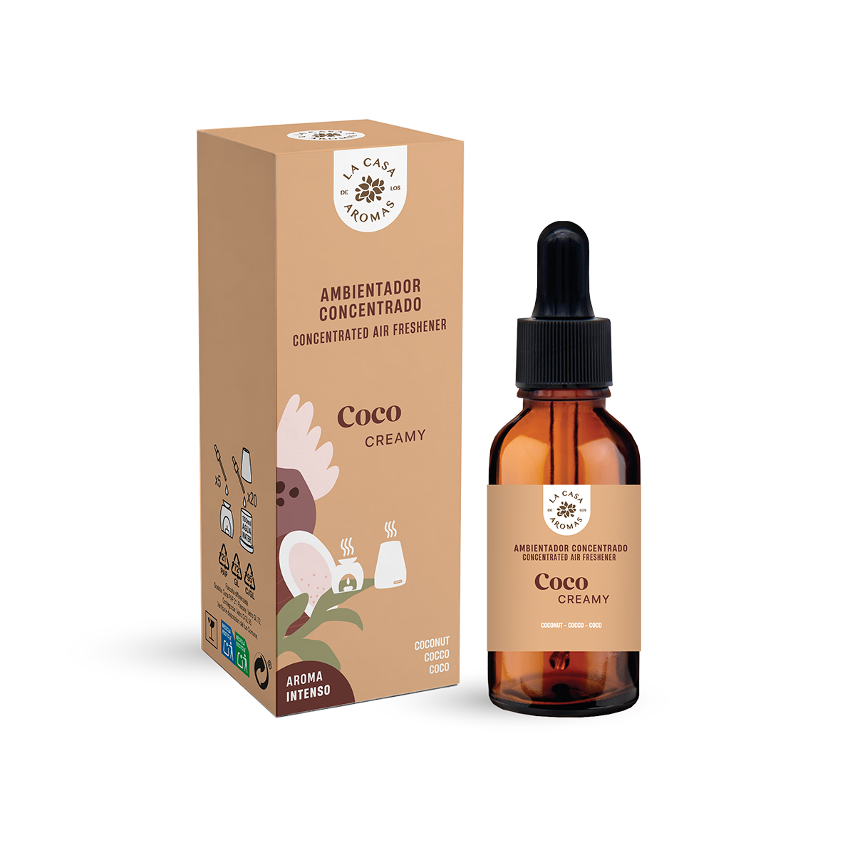 Aceite Aromático Concentrado Hidrosoluble Coco 30ml