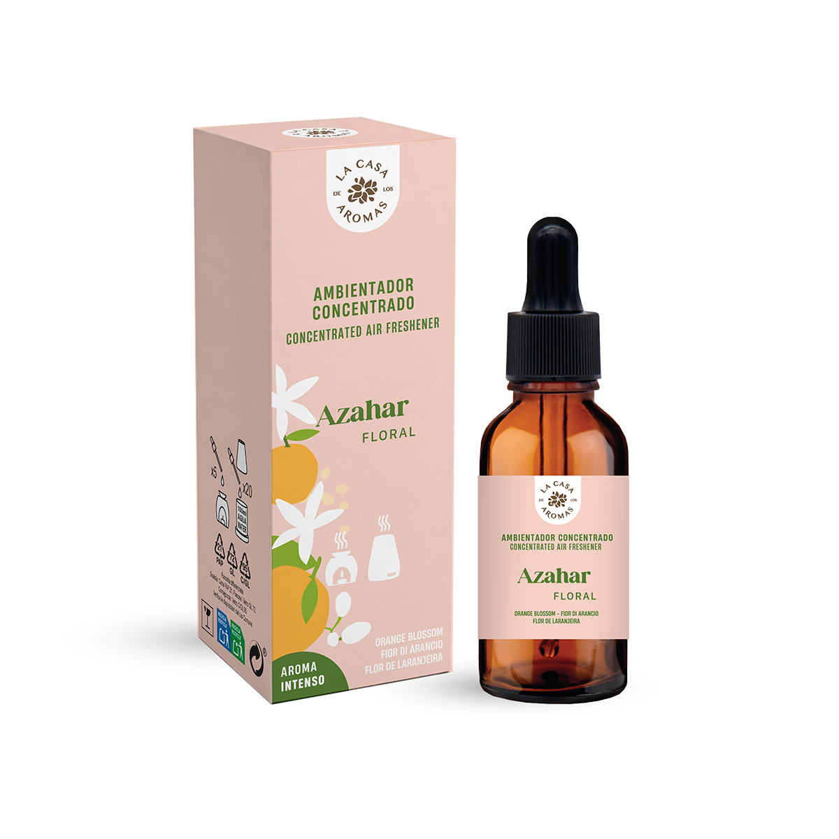 Aceite Aromático Concentrado Hidrosoluble Azahar 30ml