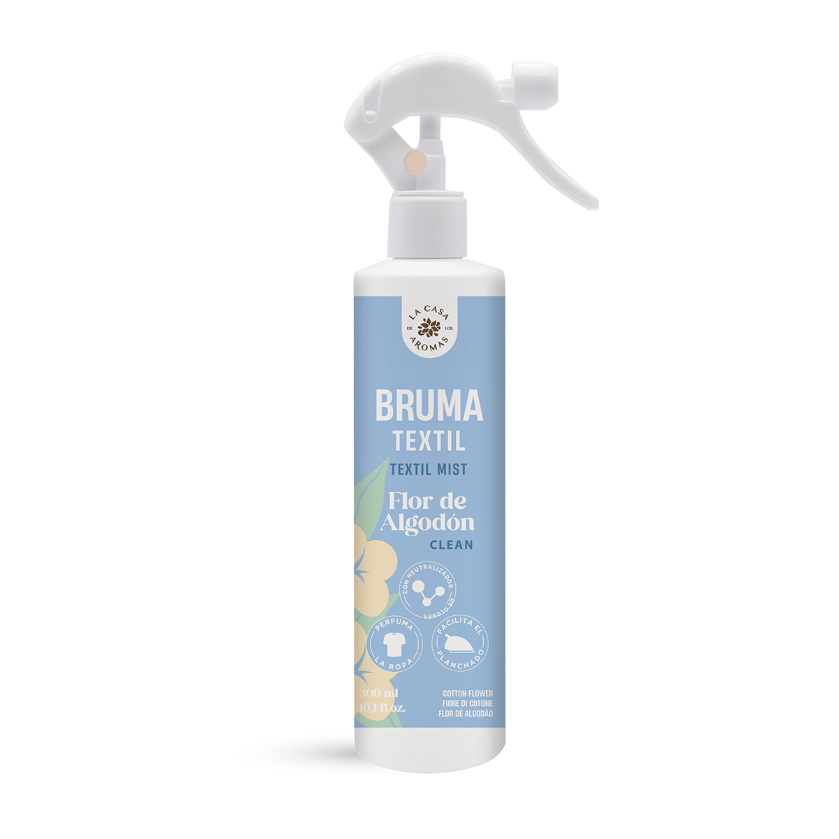 Bruma Textil Flor de Algodón 300ml
