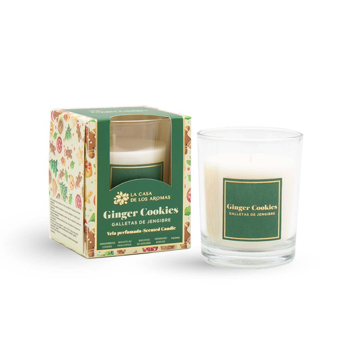 Vela Perfumada Navidad Ginger Cookies, 120g