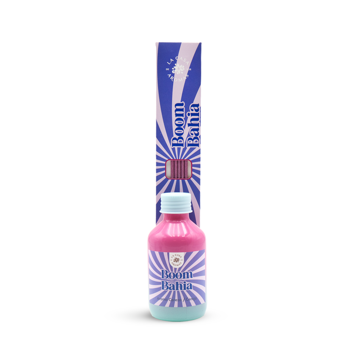 Mikado Boom Bahía 100ml - Cereza, fresa y melocotón