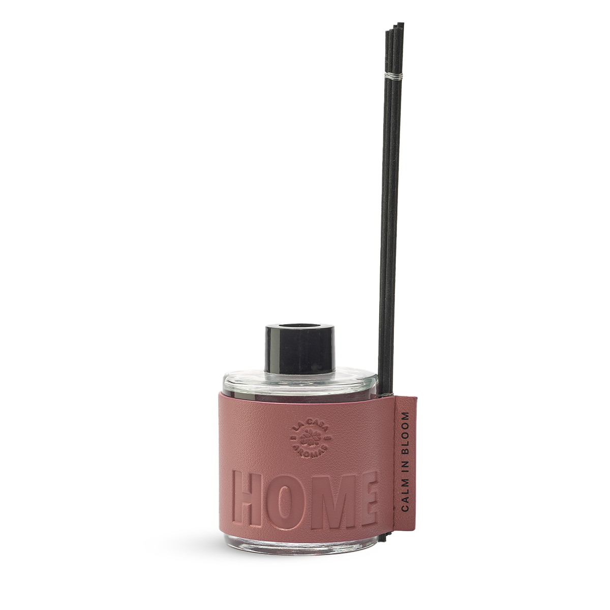 Ambientador Mikado Cuero Home - Melocotón y Rosas Blancas