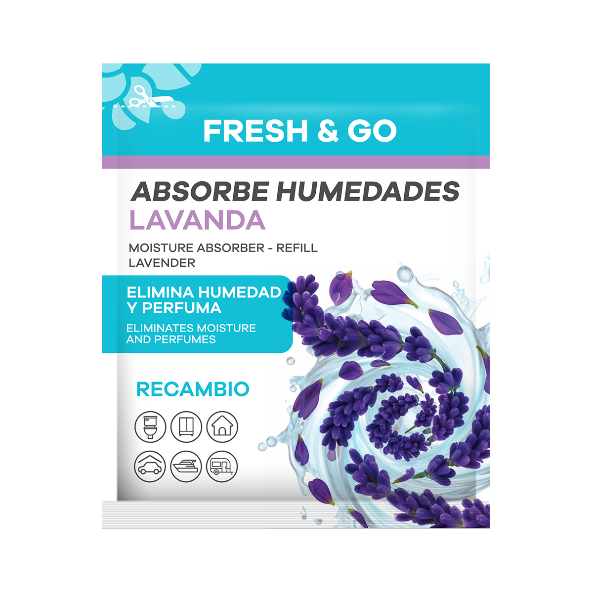 Recambio Absorbe Humedades Lavanda 300g